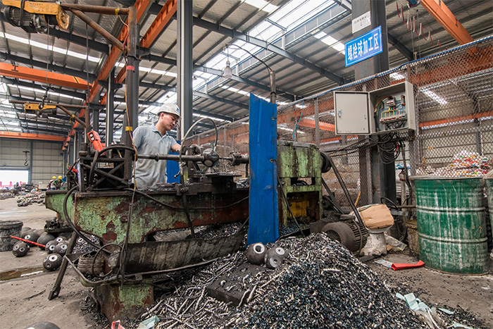 温岭网架配件车间